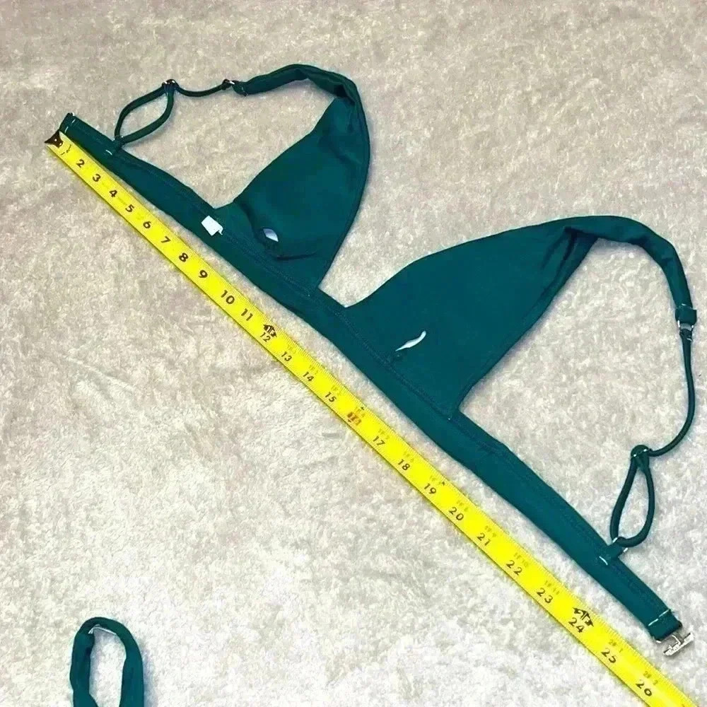 Bikini 2 Piece Bikini Swimsuit Green Size Med - Picture 5 of 5